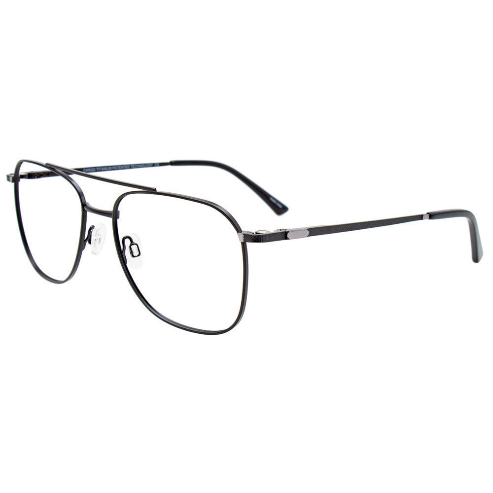 CARGO C5504 Eyeglasses 090 Matt Black 57mm
